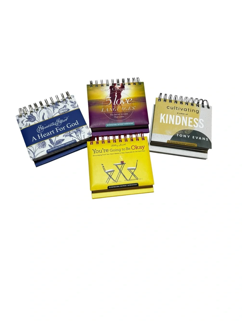 Christian Inspirational Desk Calendar Bundle Set of 4